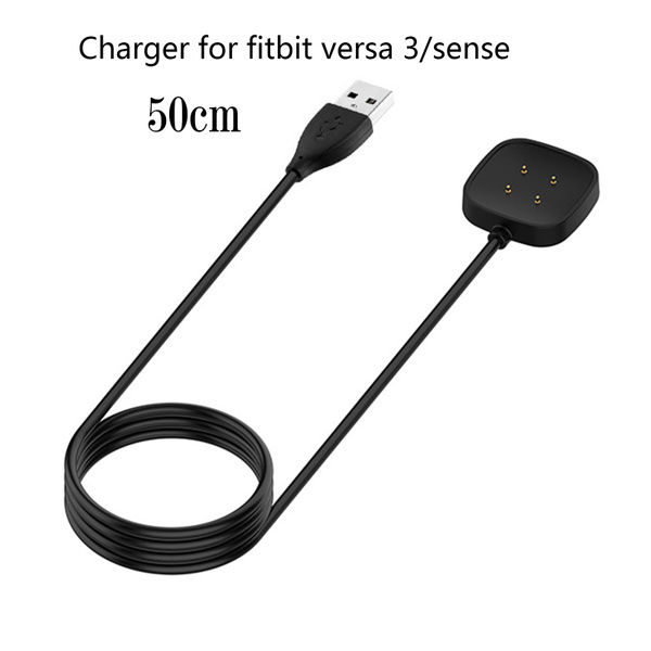 TSV Charger Dock Compatible with Fitbit Sense/Versa 3, USB Charging Cable  Replacement Stand Base Station Accessories with 3.3FT USB Cable Fit for  Sense Smartwatch - Walmart.com