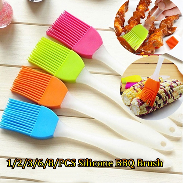 Silicone Pastry Brush, 3 Pcs Silicone Brushes, Basting Brush for