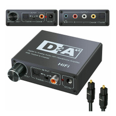 decodificador, digitaltoanalog, Amplifier, Headphones