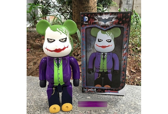 New Joker 400% Bearbrick Cos The Joker Doll PVC figure Toy Brinquedos Anime 
