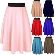 summer skirt, looseskirt, ladiesskirt, Skirts
