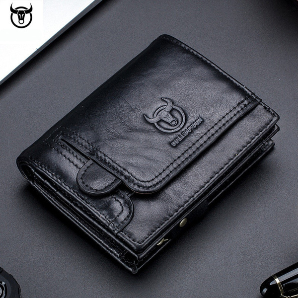 Leather RFID Wallet, Bifold Leather Wallets for Men Purse Leather Wall –  LINDSEY STREET