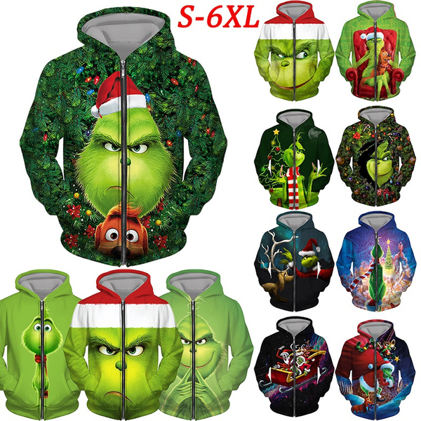 Christmas 2025 zipper hoodie