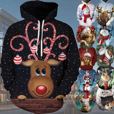 snowman, Couple Hoodies, Fashion, pullover hoodie