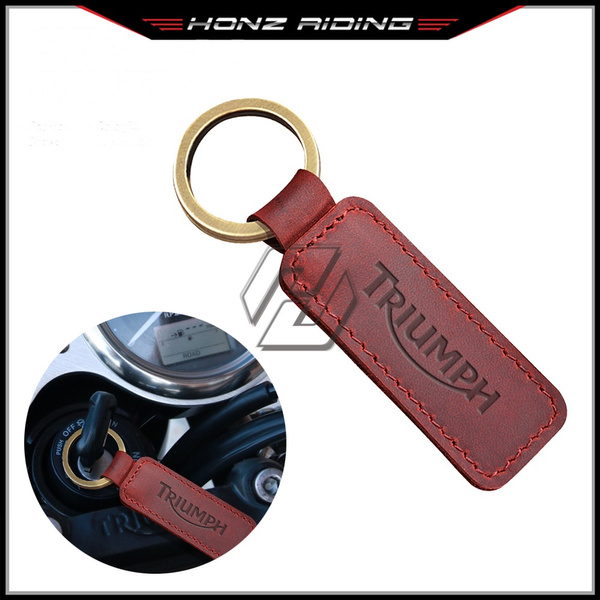 triumph motorcycle keychain