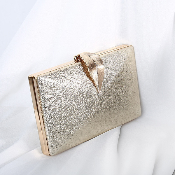 Buy VRITRAZ Stylish Fancy Glitter Wedding Clutch Purse for Women (Apricot)  Online at Best Prices in India - JioMart.