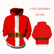 hoodiesformen, Santa Claus, Coat, Christmas