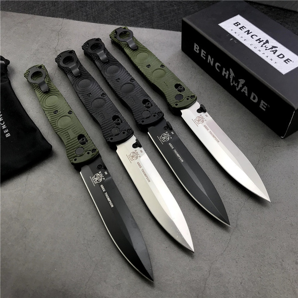 Benchmade Knives: 391BK SOCP Tactical Folder - Black CF-Elite