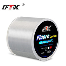FTK 120m Fishing Line Rope Nylon Carbon Fiber Coating Monofilament Carp Fishing Line