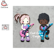 rockguitarbas, stencil, Bass, catlovecraft