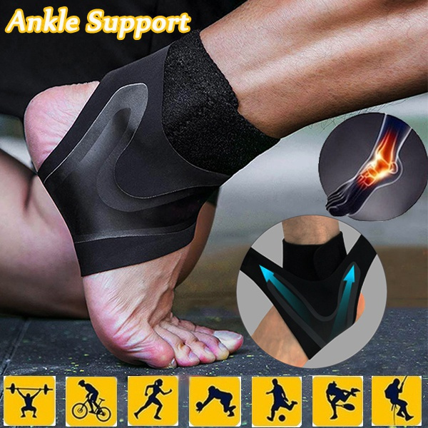 1/2Pcs Ankle Support Socks Adjustable Sports Compression Elastic Ankle