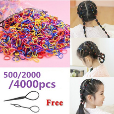 colorfulhairband, disposablerubberband, Elastic, childhairrope