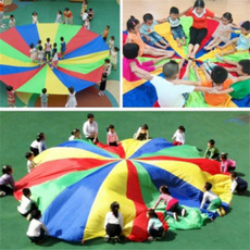parachute, Exterior, rainbow, childrenplayparachute