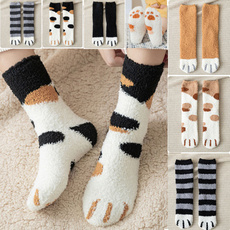 cute, Cotton Socks, velvet, Winter