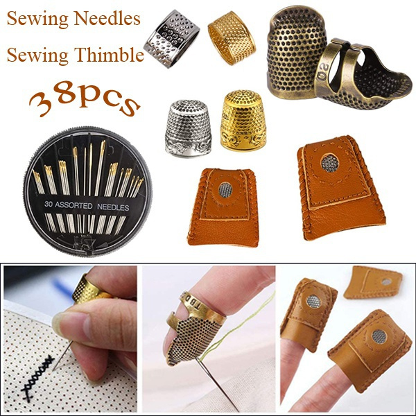 Sewing Thimble Finger Protector Thimble for Hand Sewing Metal