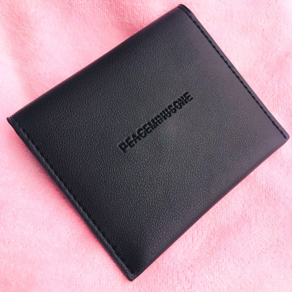 KPOP G-Dragon PEACEMINUSONE PU Wallet Coin Purse Credit ID Card Holder  Business Card holder Cash Case Fans Gift | Wish