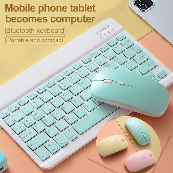 10inch Bluetooth Wireless Keyboard With Mouse For Ipad 10 2 Ipad 9 7 Pro 11 Air 3 Pro 10 5 Air 2 Ipad 2 3 4 Ipad Mini 2 3 4 For Samsung Tab A S4 S5e S6 Lite 10inch Bluetooth Wireless Keyboard With Mouse For Ipad 10 2 Ipad 9 7 Pro 11 Air 3 Pro 10 5 Air 2 Ipad 2 3 4 Ipad Mini 2 3 4 For Samsung Tab A S4 S5e S6 Lite