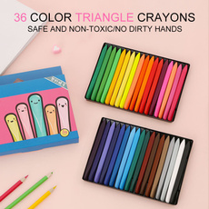pencil, 36colorstriangularcrayon, colouring, triangularcolouringpencil