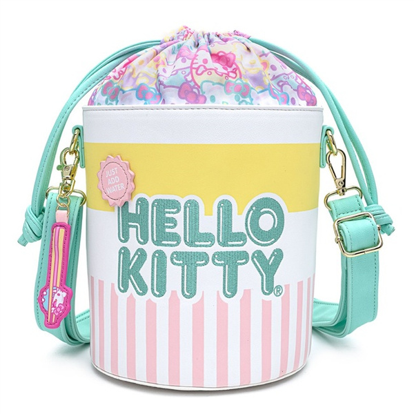 Hello Kitty, Bags, Large Loungefly Pink Hello Kitty Bag