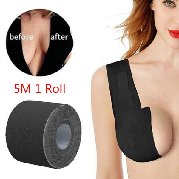 Cheap Push-Up Cloth Cloth Tape Lifting Tape Lifting Invisible Bra Tape  Roll/5M
