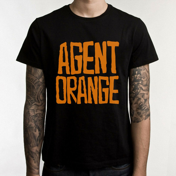 Agent Orange Shirt American Punk Rock Band Black Agent Orange T Shirt S 2xl Wish