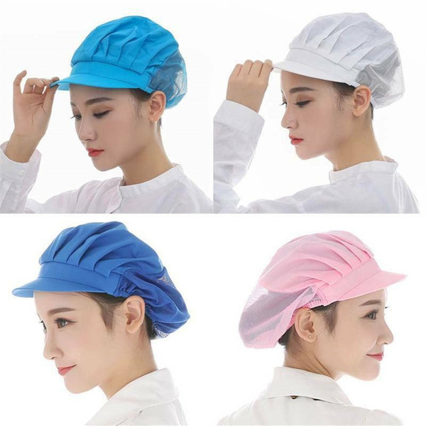 Work Wear Hotel Catering Restaurant Food Service Cook Hat Chef Cap Hair Nets 