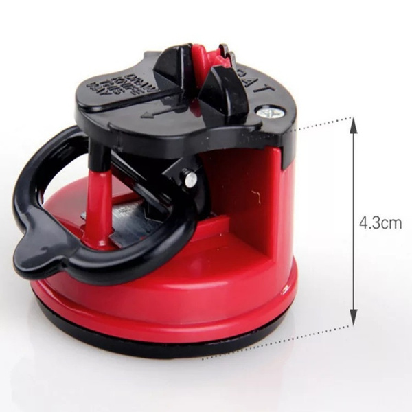 Household Kitchen Fine Iron Sharpener With Suction Cup Sharpener