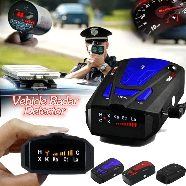 2020 New Hot Upgrade Car Radar Detector V7 Cobra 16 Band 360 Car Anti Police Gps Camera Laser Radar Detector With Voice Alert Russian English Degree Detection City Highway Mode Radar Detectors For Cars