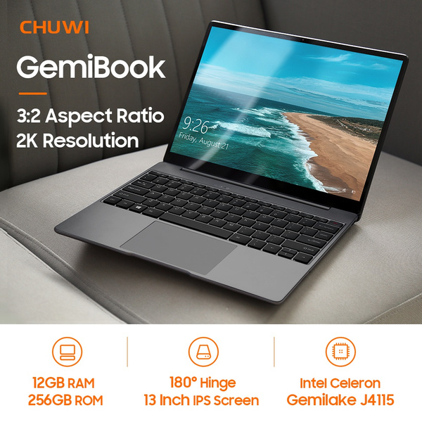CHUWI GemiBook 2K IPS Screen 13 inch Windows 10 Intel Celeron