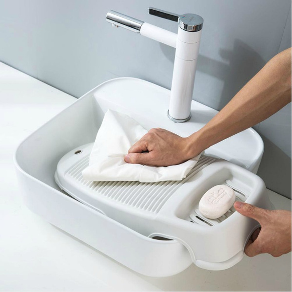 Plastics Washing Clothes Washboard Laundry Washboard Hand Wash