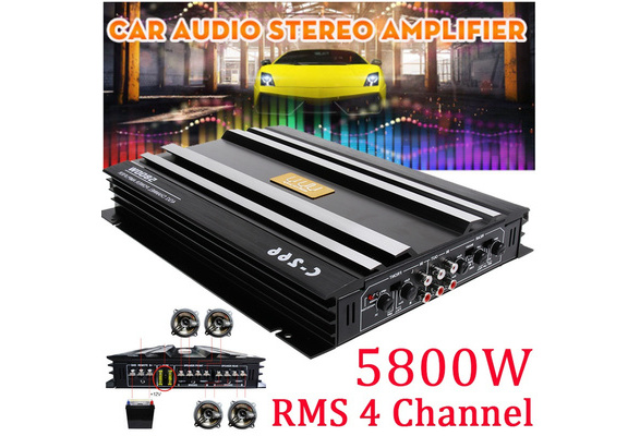 5800W Power Amplifier Car Audio Stereo Power Amplifier C-266