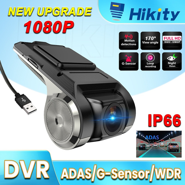 Diimo Dash Cam Full HD 1080P Dash Cam Car Blackbox Car DVR Dashboard Camera Vehicle Camera Front G-Sensor Motion Detection Loop Video Recorder Night Vision 