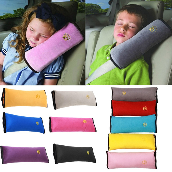Auto Car Pillow Protector Shoulder Pad Safe Seat Belt Cushions Pad For Kids IT 