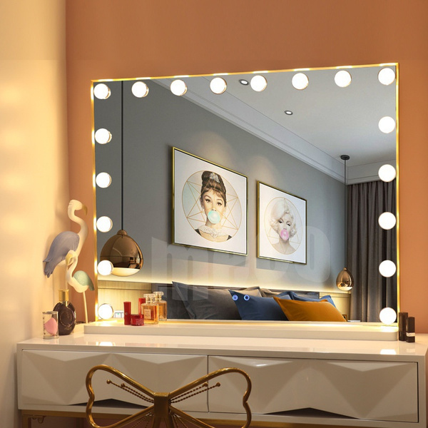 Embellir Lighted Makeup Mirror With Light Led Bulbs Vanity Cosmetic Hollywood Wish Embellir Lighted Makeup Mirror With, Embellir Hollywood Makeup Mirror With Light Led Bulbs Vanity Beauty