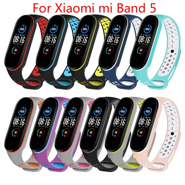 For Xiaomi Mi Band 5 Sport Strap Silicone Cartoon Wrist Strap Band Bracelet  Watch For Mi Band 5 Woman Man Miband 5 Strap | Wish