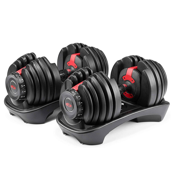 Bowflex SelectTech 552 Adjustable Workout Exercise Dumbbells