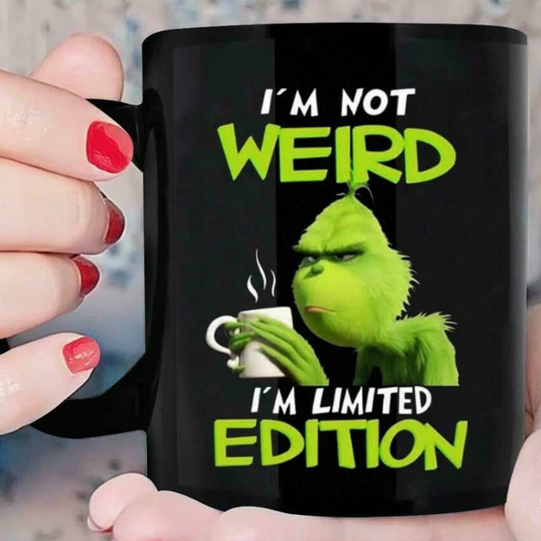 Grinch Stop Monday Mug/ Funny Grinch Quote I Must Stop Monday From Com –  Jin Jin Junction