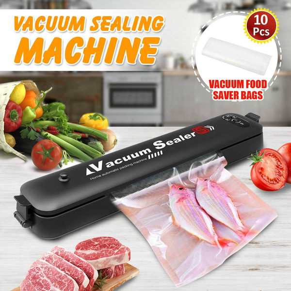 Household food Vacuum Sealer 220V Mini Kitchen Packaging Machine Film ...