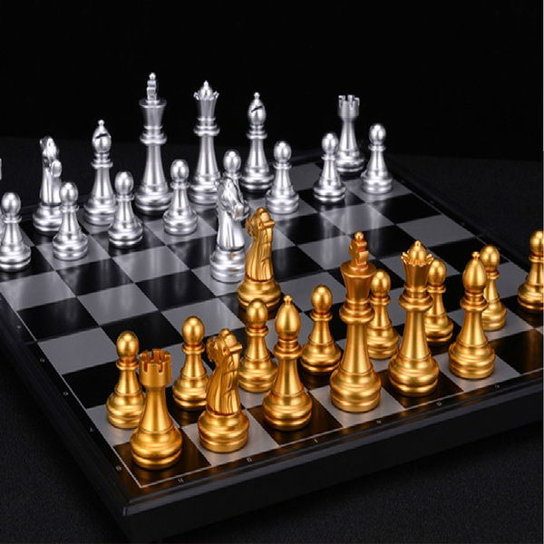 Folding Magnetic International Chess Magnetic International Chess