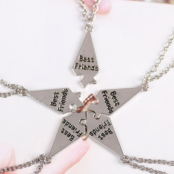 4 Piece Star Moon Chain Best Friend Necklace Sister Friendship Choker  Fashion Men And Women Jewelry | Fruugo KR
