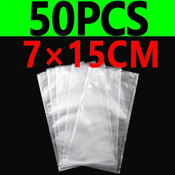 50PCS Carp Fishing PVA Bags Fast Dissolving Environmental Fishing Material  Tackle Carp Bait Bags 7*15cm