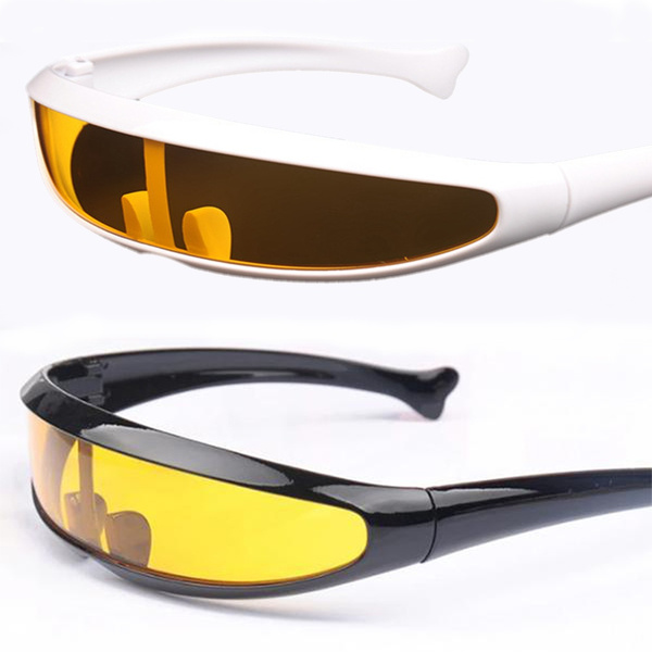 Men Women Night Day Vision Driving Slim Glasses Bad Weather Yellow Sunglasses 