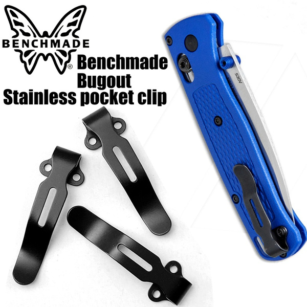 Benchmade Bugout 535 Pocket Clip Stainless steel Pocket Clips