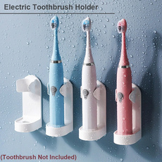 Bathroom, Electric, toothbrushholder, Stickers