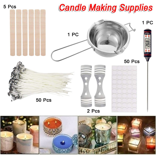 3 PCS Punch Needle Wick For Candle Making, Green Candle Making Tools