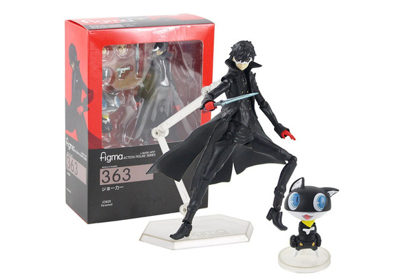 Persona 5 Figma 363 Shujinkou and Morgana Joker Action Figure Model Collectibles 