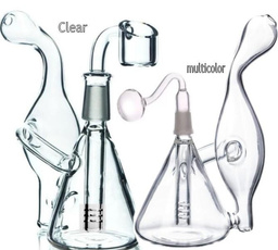 Mini, glasswaterpipe, recycler, glass pipe