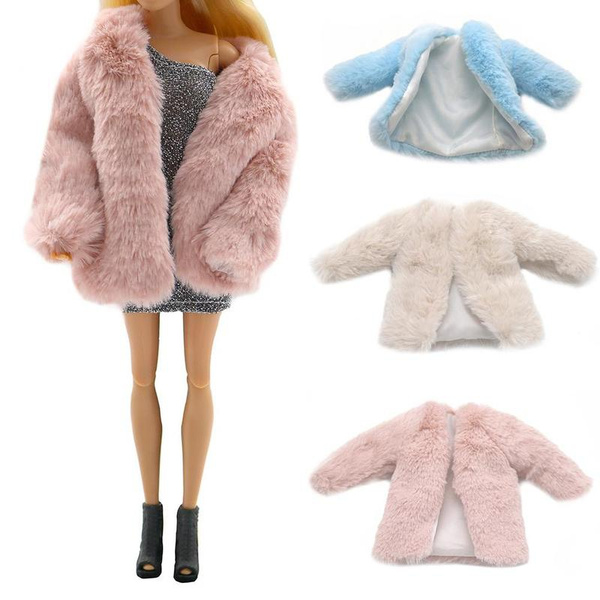 fur coat barbie