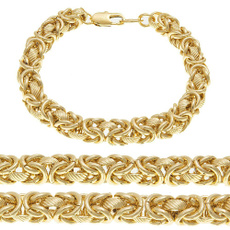 Jewelry, gold, 14kYellow, Bracelet