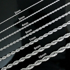 Steel, Chain Necklace, Jewelry, Chain